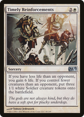 Reforços Providenciais / Timely Reinforcements - Magic: The Gathering - MoxLand